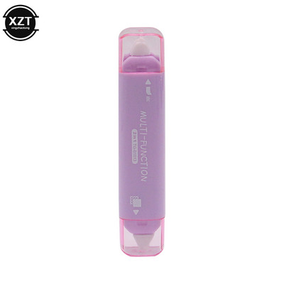 Kawaii doi într-unul mini bandă de corecție cu cap dublu bandă adezivă adeziv punctiform papetărie pentru învățare rechizite școlare