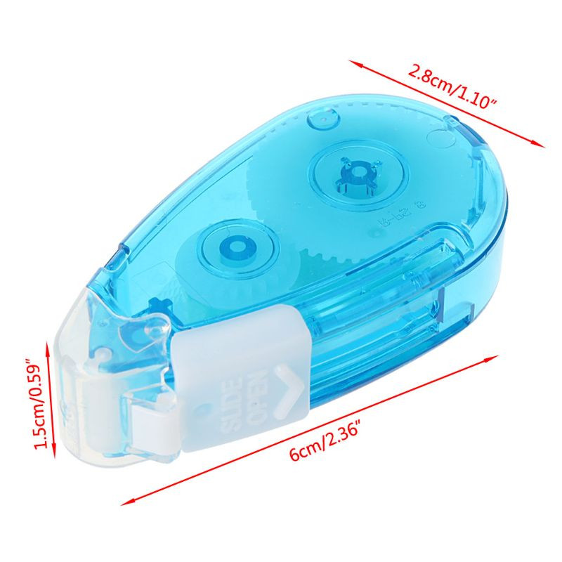 Praktični ljepljivi trkač Permanent Erasable Blue za školjku za DIY Art Pro