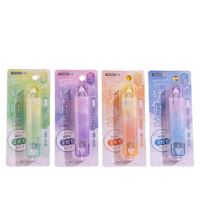 B-SHAMO 2 u 1 korektivna traka i ljepljiva traka valjak za albume s fotografijama DIY zanatski školski pribor Potrepštine za kućni ured