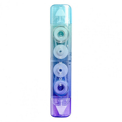 Bandă corectoare creativă Glisare netedă Bandă corectoare transparentă PET cu utilizare multiplă Materiale pentru studenți