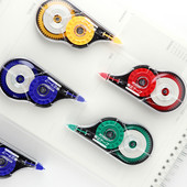 Jaunums 1 gab. Modes dekoratīvās koriģējošās lentes dienasgrāmatas kancelejas preces skolai