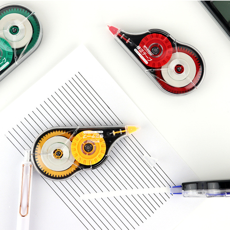 Jaunums 1 gab. Modes dekoratīvās koriģējošās lentes dienasgrāmatas kancelejas preces skolai