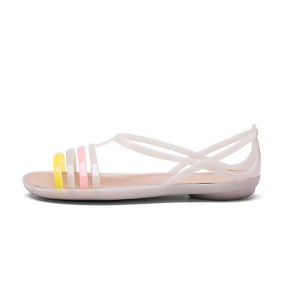 Novo ljeto 2022. Žele sandale Ženske ležerne ravne neklizajuće sandale Modne ležerne neklizajuće cipele za plažu Sandalias De Mujer