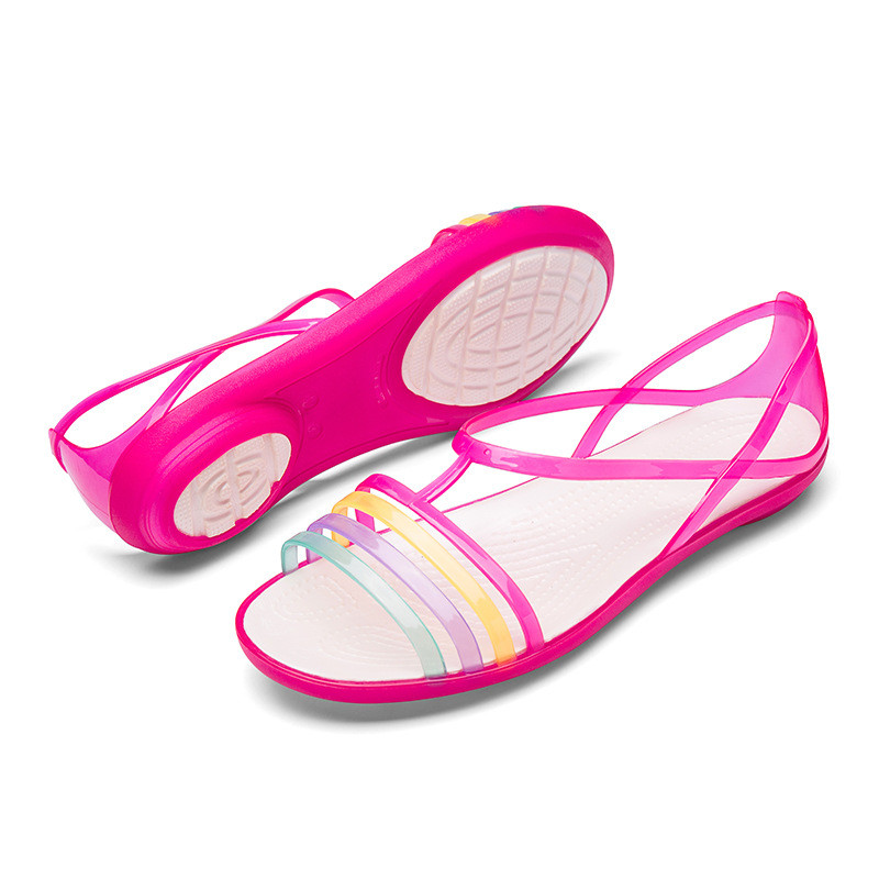 Novo ljeto 2022. Žele sandale Ženske ležerne ravne neklizajuće sandale Modne ležerne neklizajuće cipele za plažu Sandalias De Mujer