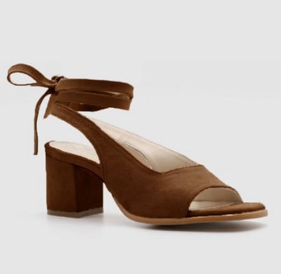 Comemore Sandale na visoku petu Ljetne sandale srednje visoke potpetice Ženske cipele s malom potpeticom Remen za gležanj Plave nove ženske cipele za slobodno vrijeme