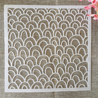 20*20cm päevalilleoranž DIY kihistusšabloonid maalimine väljalõigete album värvimine reljeefalbumi dekoratiivmall