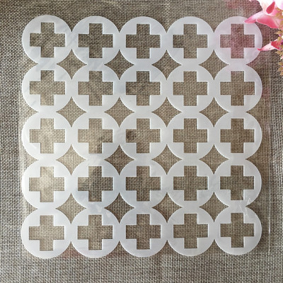 20*20cm päevalilleoranž DIY kihistusšabloonid maalimine väljalõigete album värvimine reljeefalbumi dekoratiivmall