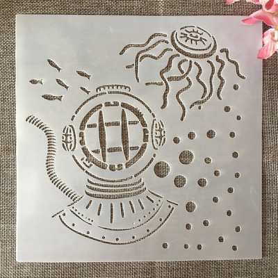 20*20cm päevalilleoranž DIY kihistusšabloonid maalimine väljalõigete album värvimine reljeefalbumi dekoratiivmall