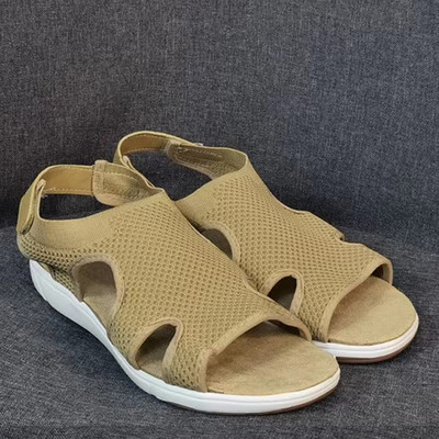 2022. Nove ljetne ženske ravne cipele s kopčom i remenom, ležerne ženske sandale Seksi cipele Kristalne ženske modne cipele za plažu velike veličine