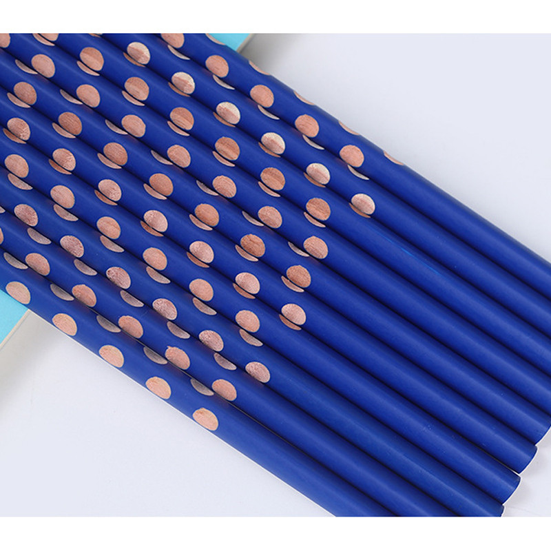 10kom Drvena olovka s utorom u obliku trokuta HB grafitna olovka za ispravan položaj pisanja Dječje olovke za slikanje Pribor