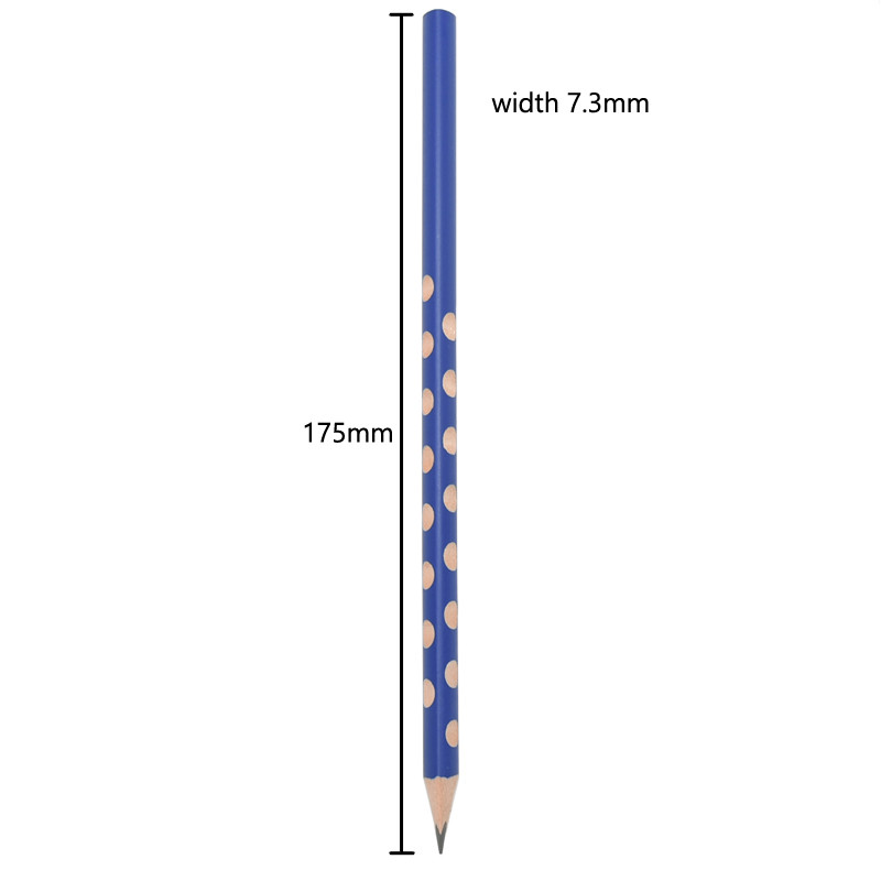 10kom Drvena olovka s utorom u obliku trokuta HB grafitna olovka za ispravan položaj pisanja Dječje olovke za slikanje Pribor