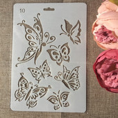 1 tk 27,5x19 cm liblikas meisterdamine käsitöö kihistusšabloonid maalimine väljalõigete album tembeldamine reljeef Album paberkaardi mall