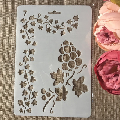 1 tk 27,5x19 cm liblikas meisterdamine käsitöö kihistusšabloonid maalimine väljalõigete album tembeldamine reljeef Album paberkaardi mall