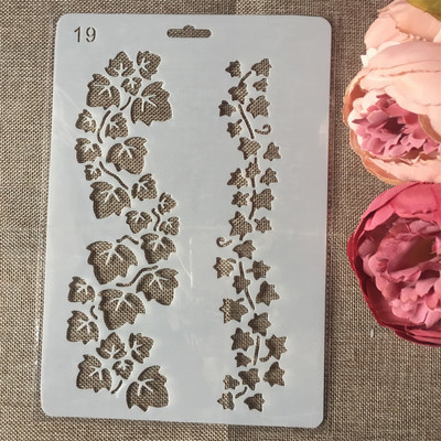 1 tk 27,5x19 cm liblikas meisterdamine käsitöö kihistusšabloonid maalimine väljalõigete album tembeldamine reljeef Album paberkaardi mall