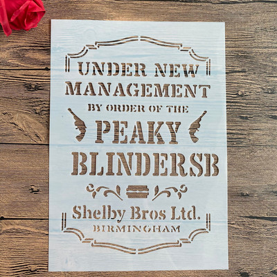 A4 29 * 21cm kiri DIY Šabloonid Seinamaalid Väljalõigete album Värvimine Reljeef Album Dekoratiivne Paberkaart Mall Koogi šabloon