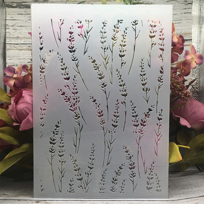 A4 29cm Moon Road Tree Night DIY Layering Šabloonid Seinamaalid Väljalõigete album värvimine Reljeefne Album Dekoratiivne Mall