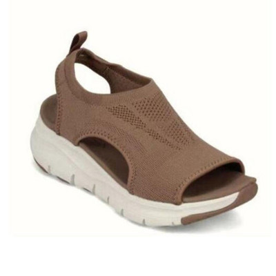 2022 Комфортни дамски обувки с голям размер Летни ежедневни спортни сандали Дамски плажни сандали на танкетка Дамски сандали на платформа Римски сандали