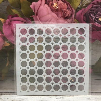 1kom 5*5" Stars Line šablone za zidne slike, album za utiskivanje u boji, album za utiskivanje, ukrasni papirnati predložak kartice