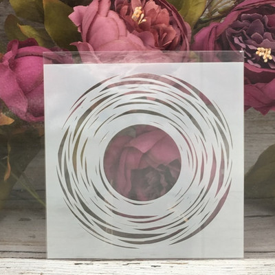 1kom 5*5" Stars Line šablone za zidne slike, album za utiskivanje u boji, album za utiskivanje, ukrasni papirnati predložak kartice