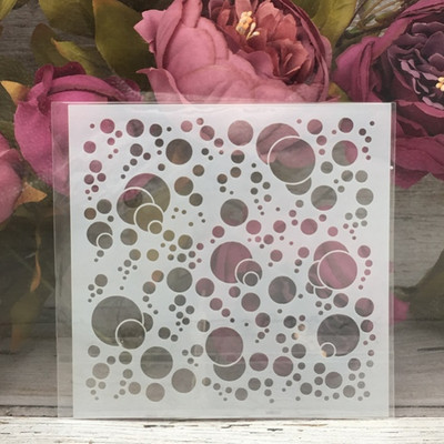 1kom 5*5" Stars Line šablone za zidne slike, album za utiskivanje u boji, album za utiskivanje, ukrasni papirnati predložak kartice