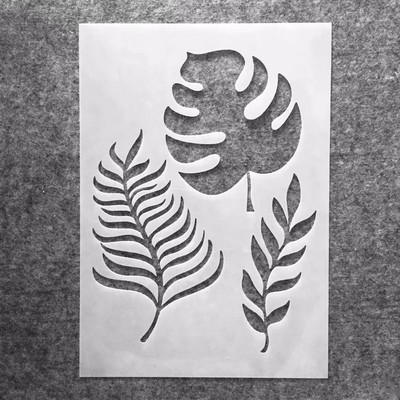 A4 29*21cm Miško pušis DIY Sluoksniavimo trafaretai Sienų Tapyba Iškarpų albumas Spalvinimas Reljefinis albumas Dekoratyvinis Šablonas