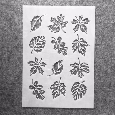 A4 29*21cm Miško pušis DIY Sluoksniavimo trafaretai Sienų Tapyba Iškarpų albumas Spalvinimas Reljefinis albumas Dekoratyvinis Šablonas