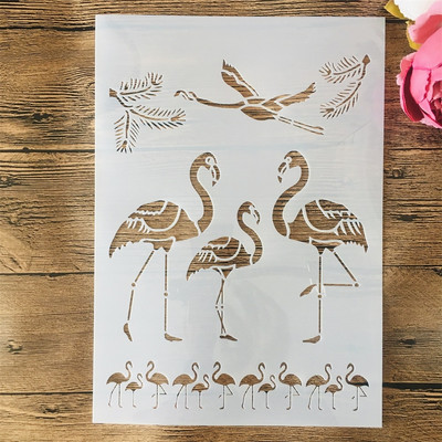 A4 29cm Thin Grass Texture DIY Layering Stencils Wall Painting Scrapbook Coloring ανάγλυφο διακοσμητικό πρότυπο άλμπουμ