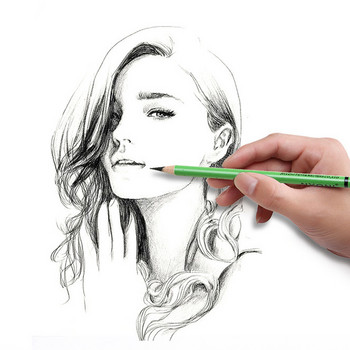 3 бр./компл. HB Sketch Charcoal Pencil Soft/Medium/Hard Carbon Pencils Студент по изкуство Специална ръчно рисувана писалка за изпит за рисуване