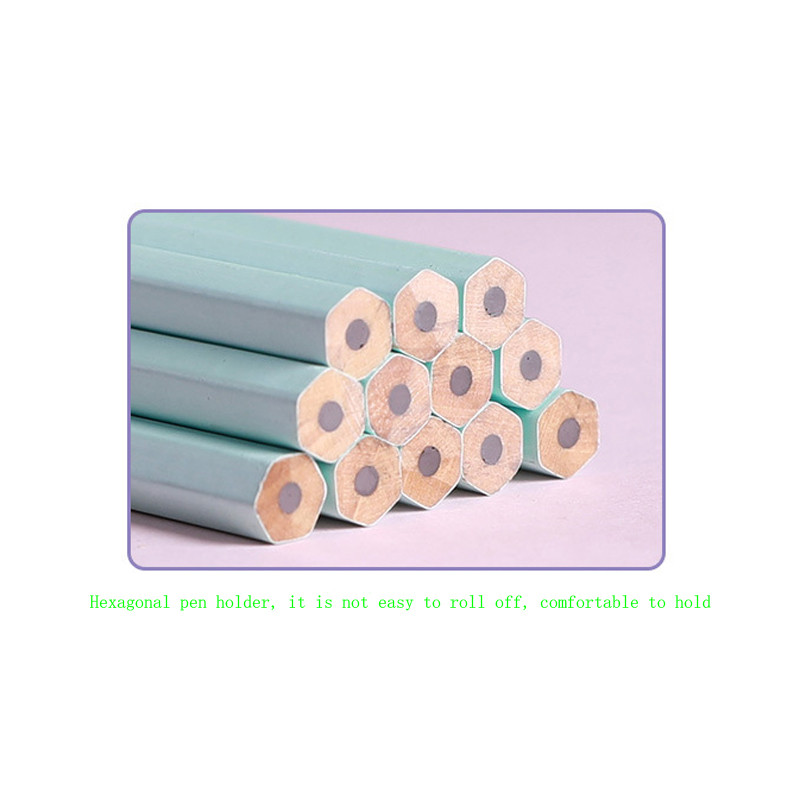 12 kom / set slatke kawaii crtane žele olovke 2B standardne skice projekta crteža drvene olovke za pisanje