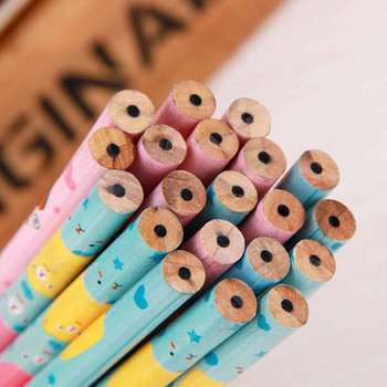 10 бр. Висококачествен естествен молив HB професионален училищен молив за рисуване