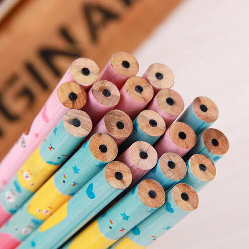 10 tk Kvaliteetne naturaalne HB pliiats Professionaalne värvimiskooli pliiats