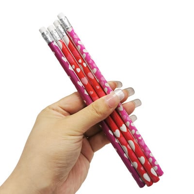 5 τμχ Χριστουγεννιάτικο σχέδιο μολύβι Γόμα ξύλου 2H Έγχρωμο μολύβι Ζωγραφική Σκίτσο Παιδικό μολύβι Φοιτητικό μολύβι γραφικής ύλης