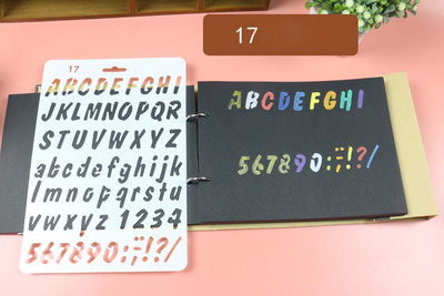 1 kom. Kreativni DIY stil slova, šuplji cvijet, predložak za ručno slikanje, šablona za album, šablona, ikona, poklon za djecu