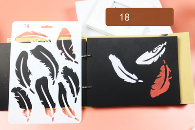 1 kom. Kreativni DIY stil slova, šuplji cvijet, predložak za ručno slikanje, šablona za album, šablona, ikona, poklon za djecu