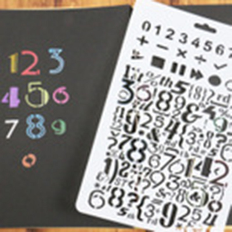 1 kom. Kreativni DIY stil slova, šuplji cvijet, predložak za ručno slikanje, šablona za album, šablona, ikona, poklon za djecu