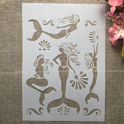 A4 29 cm 3D viļņotu punktu faktūra DIY slāņošanas trafareti sienu gleznojumi albums Krāsošana ar reljefu albumu dekoratīvā veidne