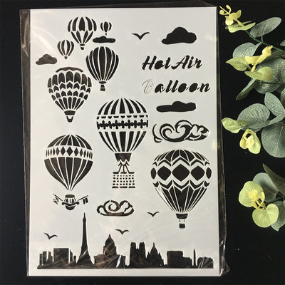 A4 29*21 cm dugi listovi riječi DIY šablone za nanošenje slojeva zidne slike spomenar bojanje album za utiskivanje ukrasni predložak