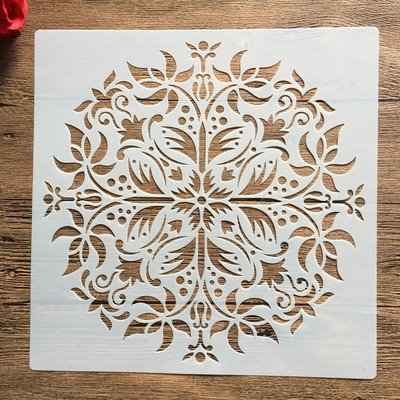 Καλούπι για φτερά μάνταλα 30 * 30 εκ. μεγέθους diy craft για ζωγραφική στένσιλ σφραγισμένο φωτογραφικό άλμπουμ ανάγλυφη χάρτινη κάρτα σε ξύλο, ύφασμα, τοίχο