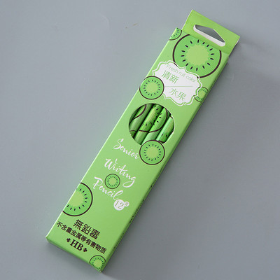 12 τμχ/ παρτίδα φρέσκα φρούτα καρπούζι φράουλα τυποποιημένο ξύλο μολύβι γραφής Σχέδιο μολύβι Σχολικό προμήθειες γραφείου Μαθητική γραφική ύλη