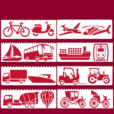 Uus 8 tk/komplekt 18 cm tähestiku tähed isetegemise kihistus šabloonid maalimine väljalõigete album värvimine reljeef album Dekoratiivne kaardi mall