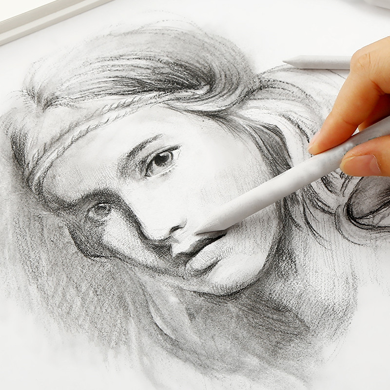 Blending Smudge Stump Stick 3/6pcs/set Alat za skiciranje Sketch Art Bijeli crtež Ugljen rižin papir Pen pribor za umjetnike