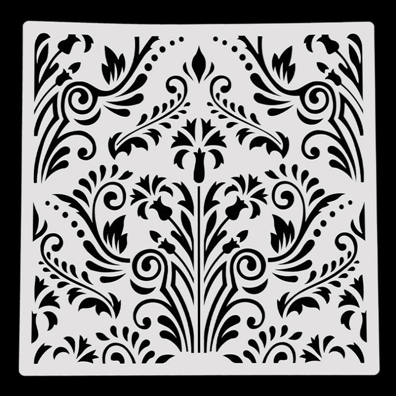 30*30cm Mandala Șablon DIY Stratificare Perete Pictură Șablon Decorare Scrapbooking Reliefare Reutilizabile