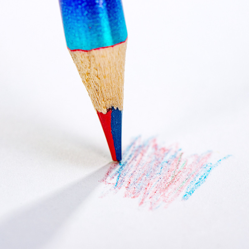 12kom koncentričnih duginih olovaka Drvene bojice za slikanje Kawaii set olovaka u boji Dječje olovke za crtanje grafita Školski pribor