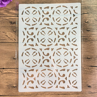 A4 formāta kūkas trafarets pielāgota veidne kāzu kūkas veidne sienu apgleznošana albuma zīmoga fotoalbuma dekorēšana grebšana DIY amatniecības papīra karte