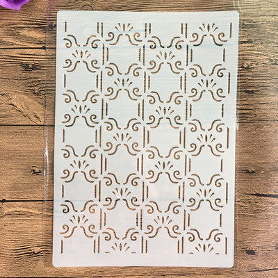 A4 formāta kūkas trafarets pielāgota veidne kāzu kūkas veidne sienu apgleznošana albuma zīmoga fotoalbuma dekorēšana grebšana DIY amatniecības papīra karte