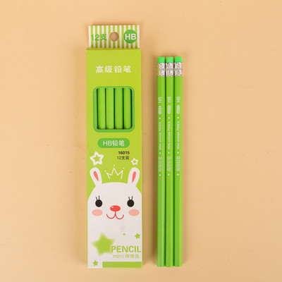 12 buc/cutie Creioane de școală Cadouri de papetărie Kawaii pentru copii Urs de animale din desene animate Creioane drăguțe pentru elev de școală