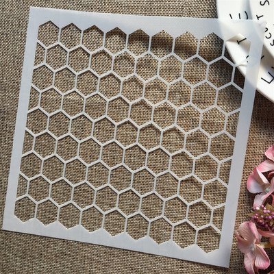 1kom 8*8 inča Tekstura cvjetne pozadine DIY Šablone za slojeve Slikanje Spomenar Bojanje Reljefni album Ukrasni predložak