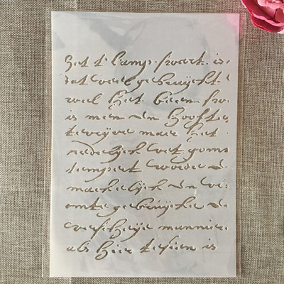 A4 29 cm plūmju ziedu zars DIY slāņošanas trafareti sienu gleznojums albums Krāsošana ar reljefu albumu dekoratīvā veidne