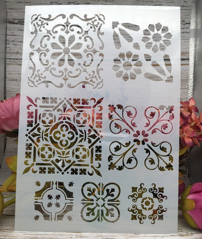 A4 29*21cm Bus Luaguage Travel DIY Layering Stencils Wall Painting Scrapbook Coloring ανάγλυφο άλμπουμ Πρότυπο διακοσμητικό χαρτί