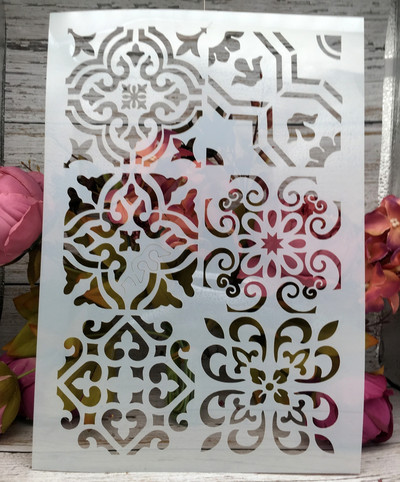 A4 29*21cm Bus Luaguage Travel DIY Layering Stencils Wall Painting Scrapbook Coloring ανάγλυφο άλμπουμ Πρότυπο διακοσμητικό χαρτί